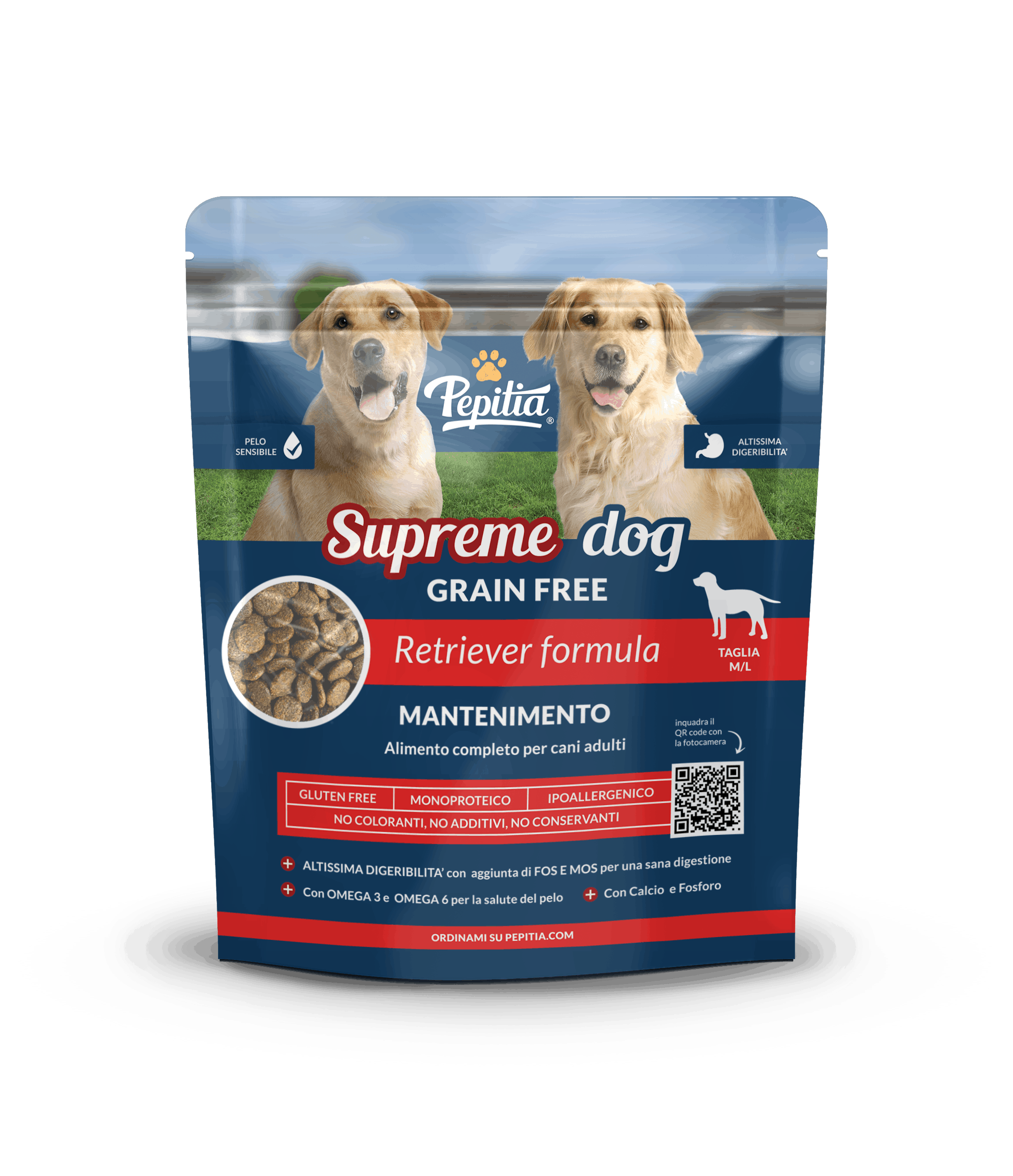SUPREME DOG Grain Free Retriever Formula Adult