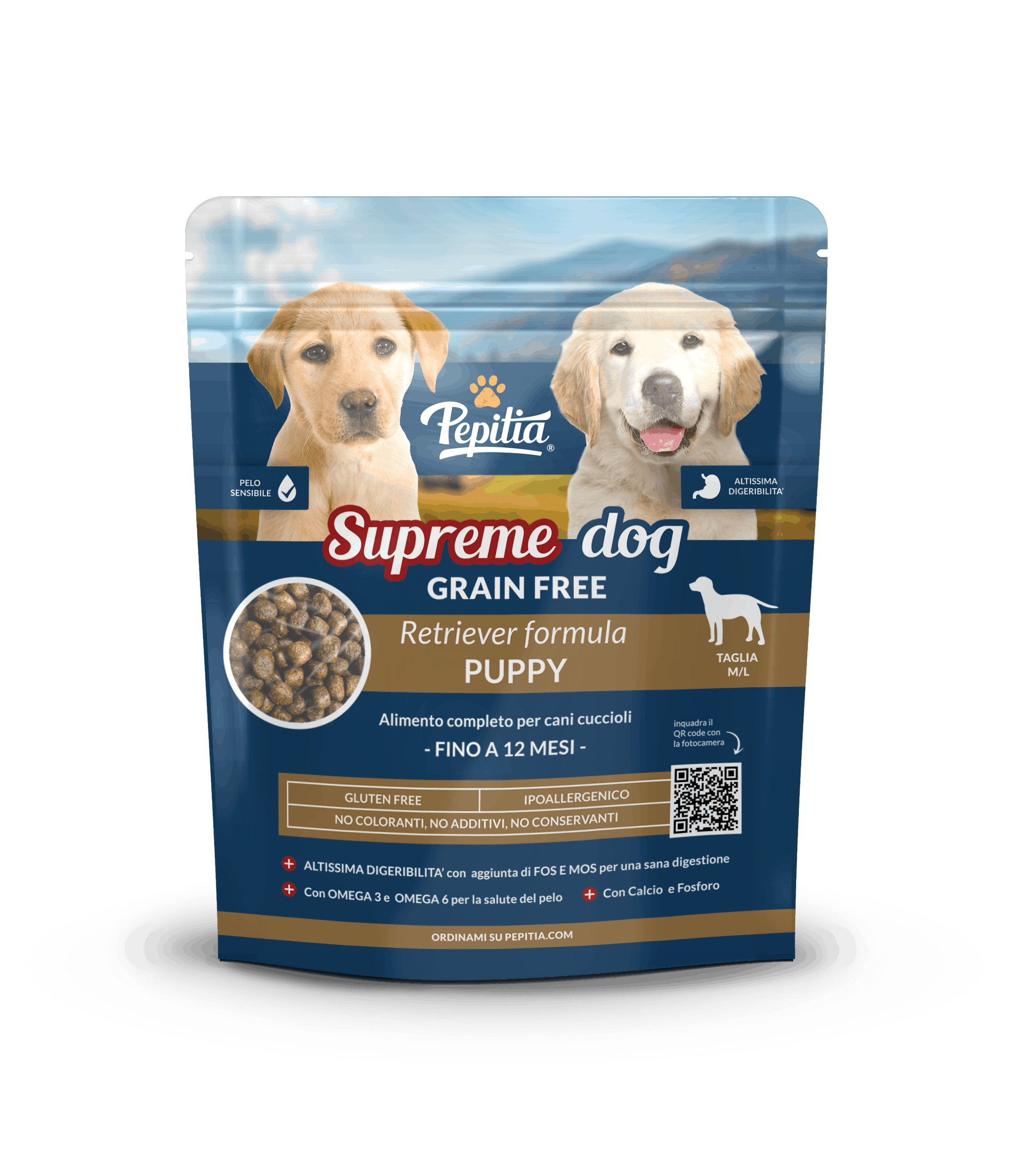 SUPREME DOG Grain Free Retriever Formula Puppy